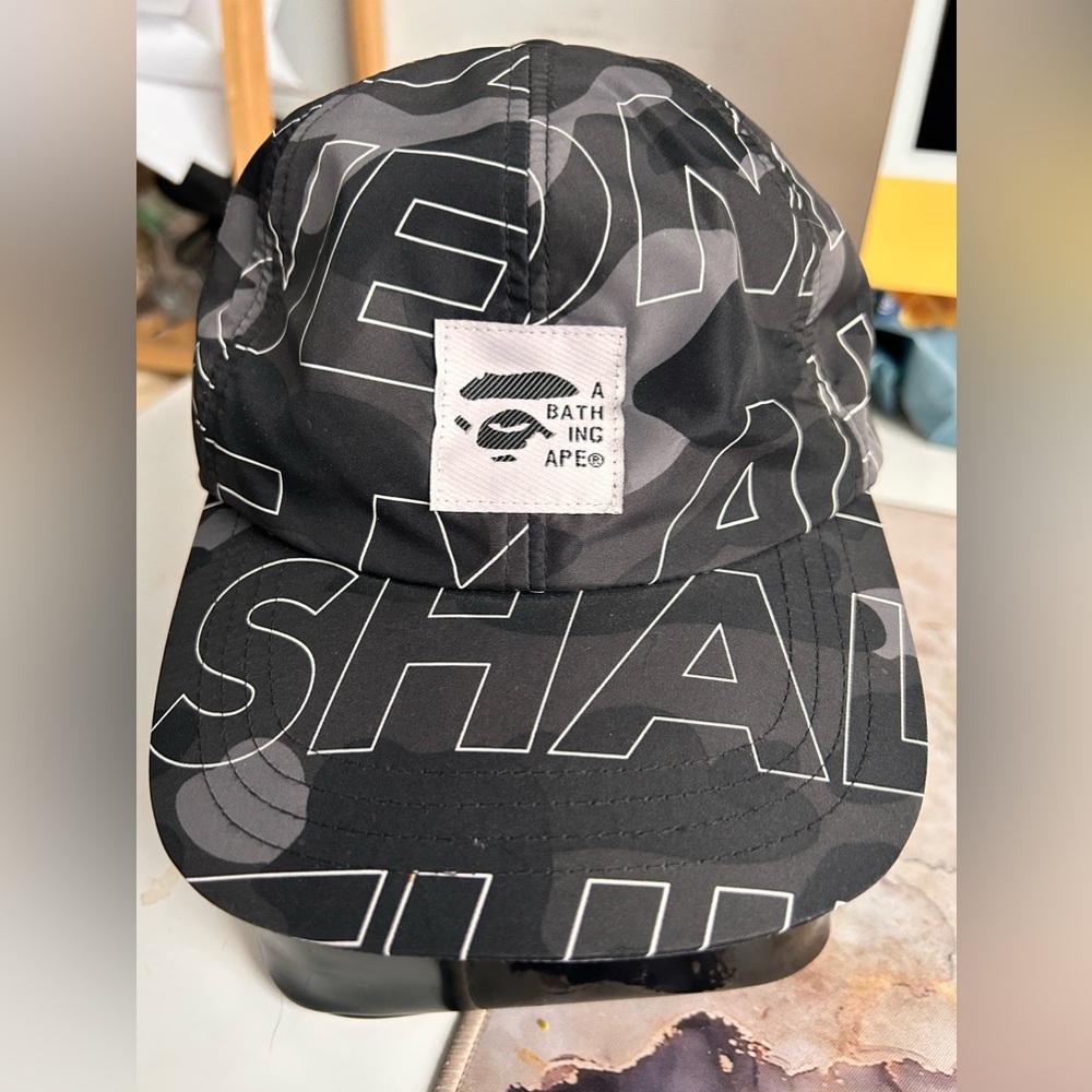 Bape Hat - Authentic - One Size Fits All (Grey Text Edition)